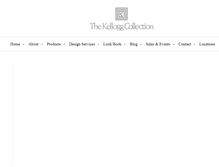 Tablet Screenshot of kelloggcollection.com